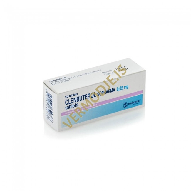Clenbuterol (Clenbuterol Hydrochloride) - 50tabs (0.02mg/tab)